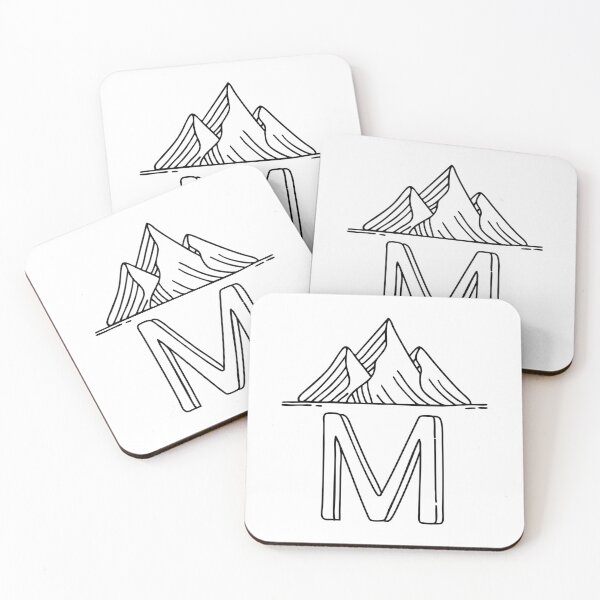Item preview, An Illustration of Letter M Stand for Mountain designed and sold by rasagamastore.