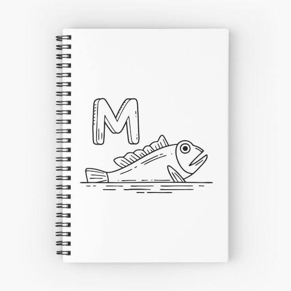 Item preview, An Illustration of Letter M Stand for Mudskipper designed and sold by rasagamastore.