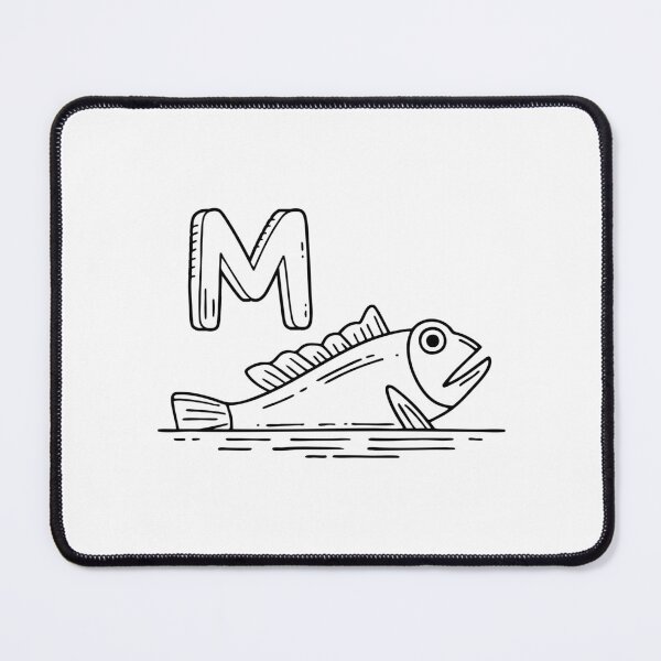 Item preview, An Illustration of Letter M Stand for Mudskipper designed and sold by rasagamastore.