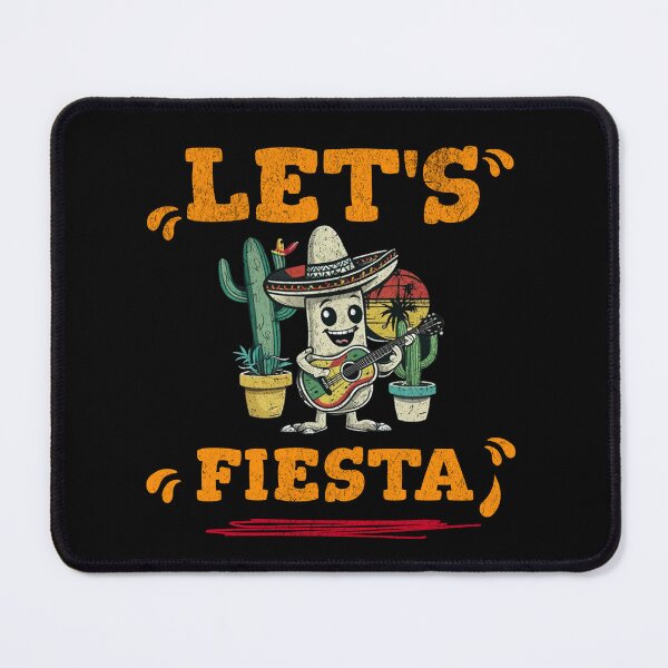 Item preview, Let's Fiesta Mexico Fiesta Taco Guitar Cactus Cinco De Mayo  designed and sold by MizoX7.