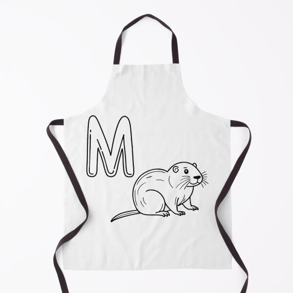 Item preview, An Illustration of Letter M Stand for Muskrat designed and sold by rasagamastore.