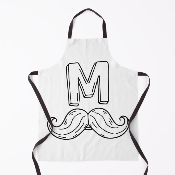 Item preview, An Illustration of Letter M Stand for Mustache designed and sold by rasagamastore.