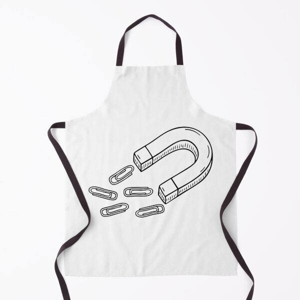 Item preview, Magnet attracting scattered paperclips designed and sold by rasagamastore.