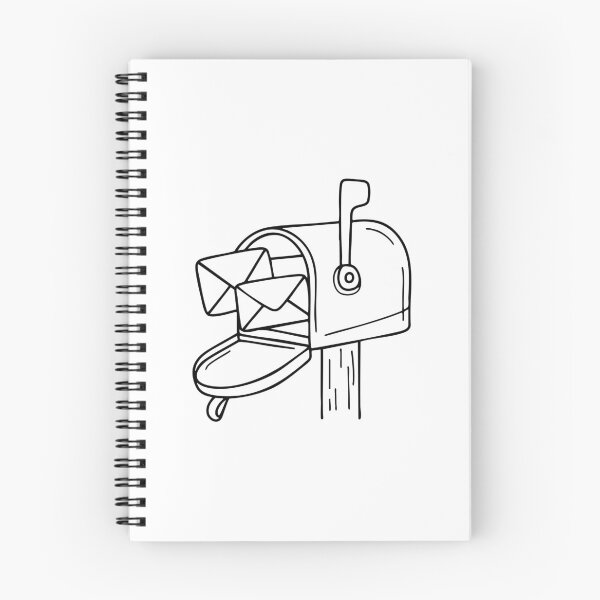 Item preview, Mailbox with envelopes sticking out designed and sold by rasagamastore.