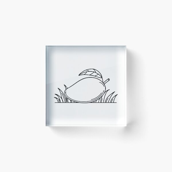 Item preview, Mango lying on the grass, freshly fallen from the tree designed and sold by rasagamastore.