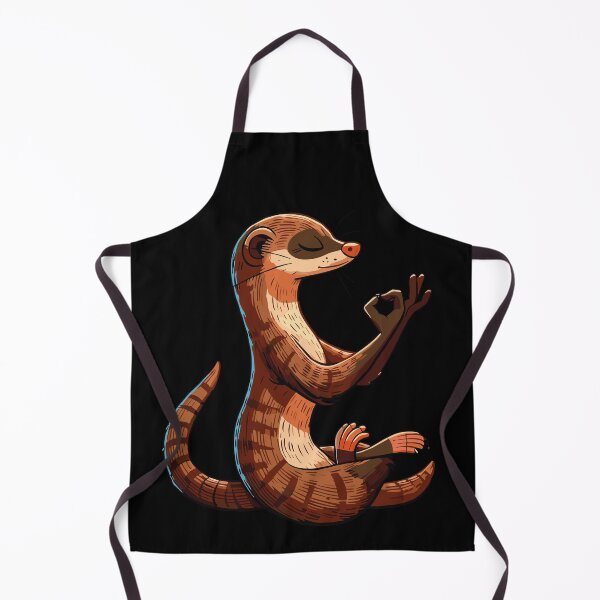 Item preview, Meditation Mongoose Yoga Pose Relaxing Animal Zen designed and sold by Artistoos.