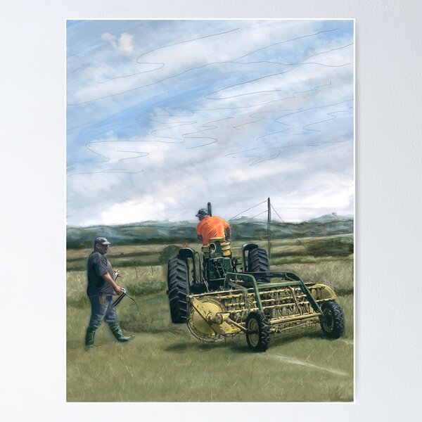 Item preview, Field Work – Brothers on the Farm designed and sold by Coral Leontine Arts.