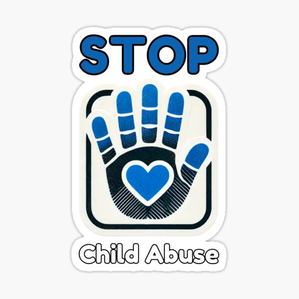 Item preview, STOP Child Abuse designed and sold by LewpyG.