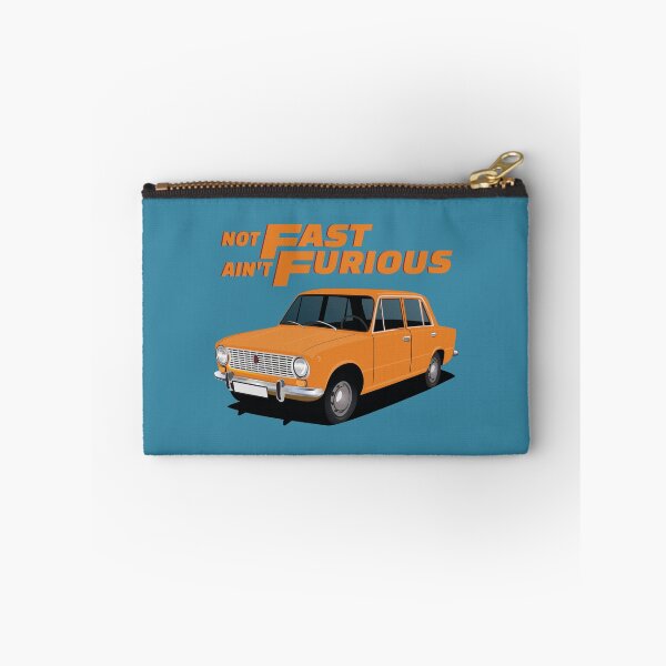 Item preview, Not Fast, Ain't Furious - VAZ-2101 - Lada 1200 - orange designed and sold by knappidesign.