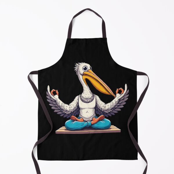 Item preview, Meditation Pelican Yoga Pose Relaxing Animal designed and sold by Artistoos.