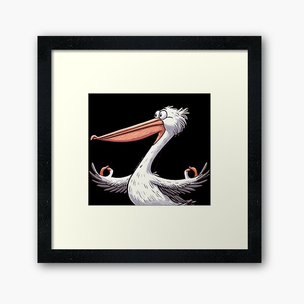 Item preview, Meditation Pelican Yoga Pose Relaxing Animal designed and sold by Artistoos.