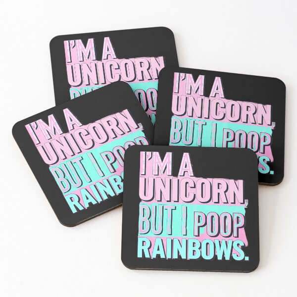 Item preview, I'm A Unicorn But I Poop Rainbows  designed and sold by SteezeeStore.