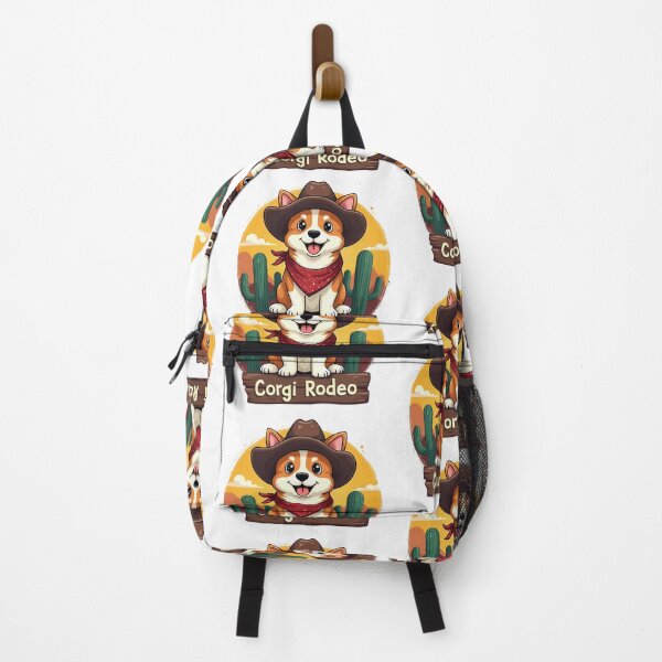 Item preview, Corgi Rodeo – Vintage Western Charm & Cute Canine Personality designed and sold by zoughlal.