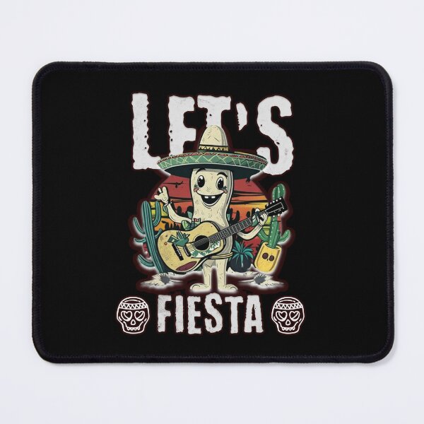 Item preview, Let's Fiesta Mexico Fiesta Taco Guitar Cactus Cinco De Mayo  designed and sold by MizoX7.