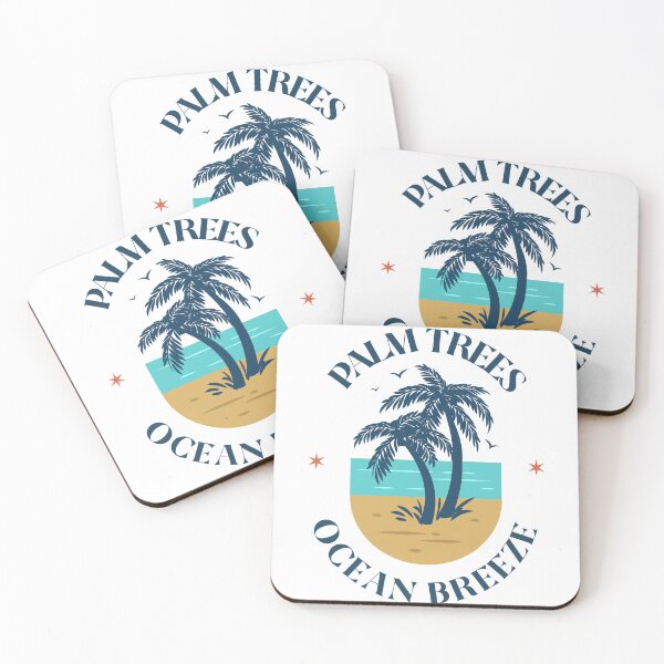 Item preview, Palm Trees & Ocean Breeze Beach Design designed and sold by TNF-Designs.