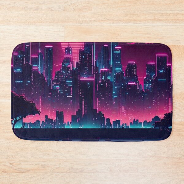 Item preview, Neon Vaporwave City designed and sold by Brando Calrissian.