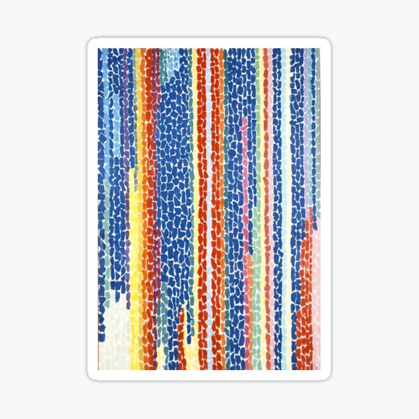 Item preview, Alma Thomas - IRIS TULIPS JONQUILS AND CROCUSES 1969 designed and sold by ArtNest4.