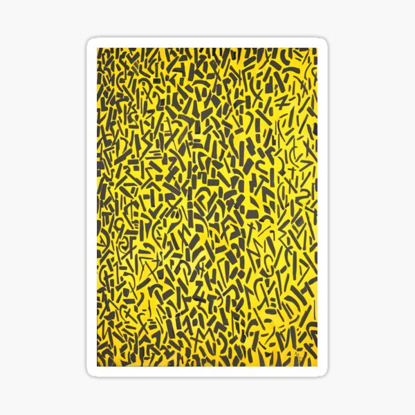 Item preview, Alma Thomas - ORIENTAL GARDEN CONCERTO 1976 designed and sold by ArtNest4.