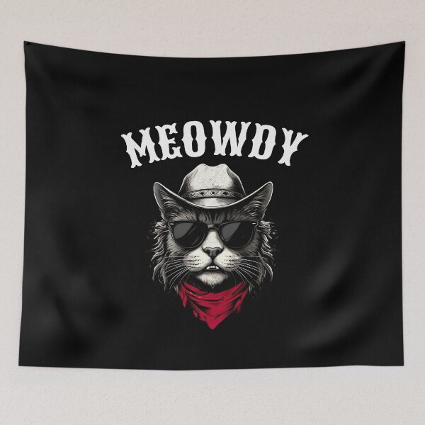 Item preview, Cat Cowboy designed and sold by MojoSpot.