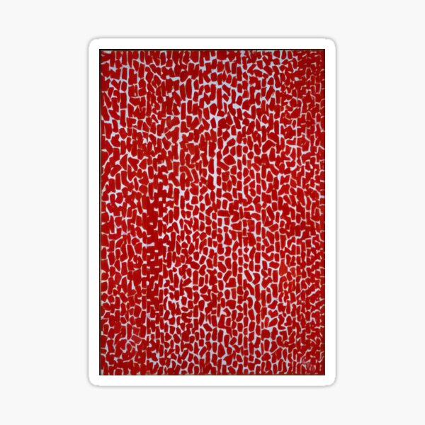 Item preview, Alma Thomas - RED ROSE CANTATA 1973 designed and sold by ArtNest4.