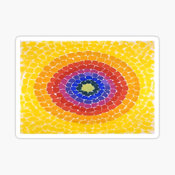 Item preview, Alma Thomas - RESSURECTION 1966 designed and sold by ArtNest4.