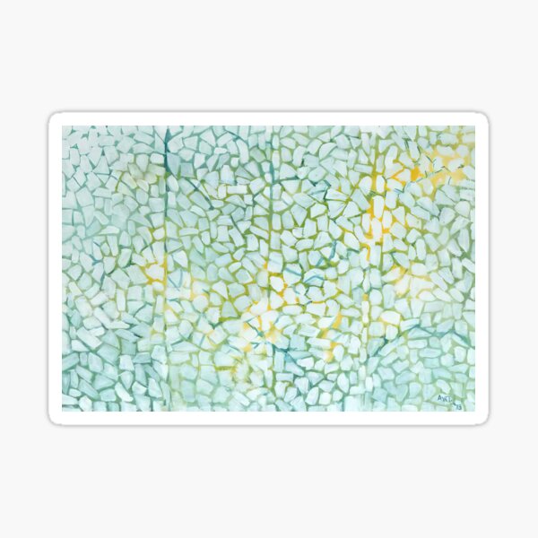 Item preview, Alma Thomas - WHITE DAISIES RHAPSODY 1973 designed and sold by ArtNest4.