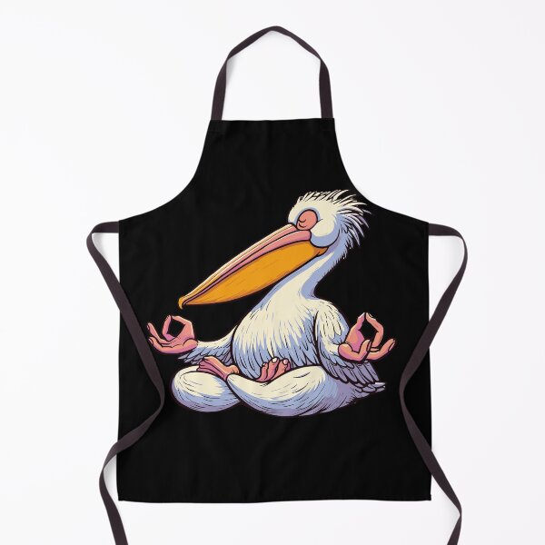 Item preview, Meditation Pelican Yoga Pose Relaxing Animal designed and sold by Artistoos.