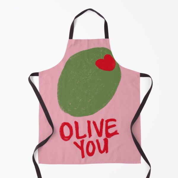 Item preview, Olive You – Pink Cute Heart Pinterest-Inspired Design designed and sold by pointense.