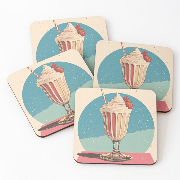 Item preview, Retro milkshake designed and sold by Kreachers.