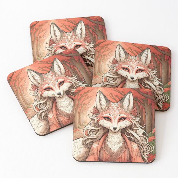 Item preview, Sable Grace: The Fox of Eternal Patterns designed and sold by Vault of Wonders.