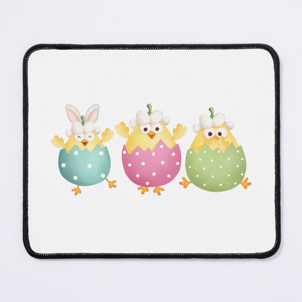 Item preview, Easter eggs and cheeky little chicks on a spring adventure designed and sold by GusiaTreasures.