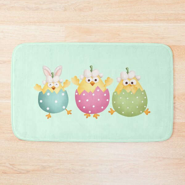Item preview, Easter eggs and cheeky little chicks on a spring adventure designed and sold by GusiaTreasures.