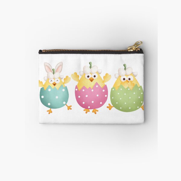 Item preview, Easter eggs and cheeky little chicks on a spring adventure designed and sold by GusiaTreasures.