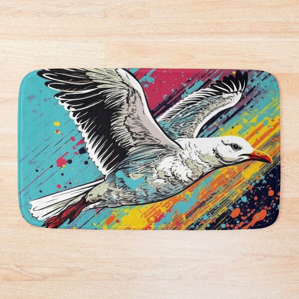 Item preview, Seagull Popart designed and sold by RedHandedOD.
