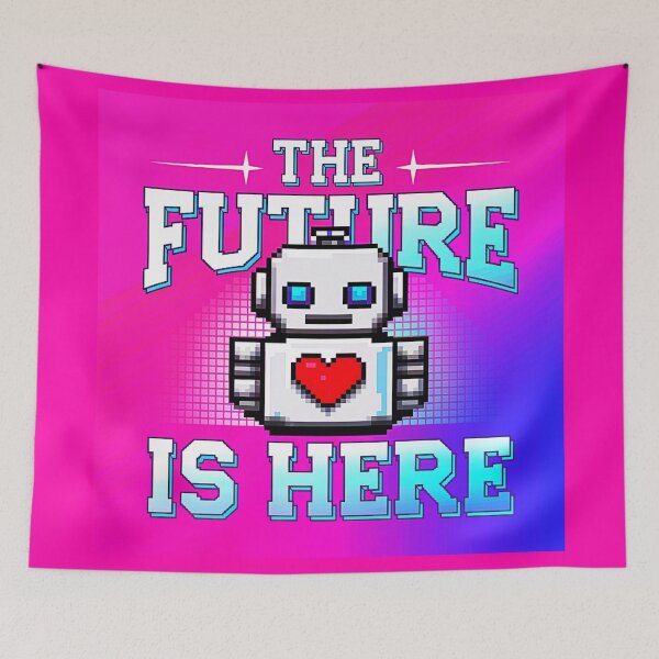 Item preview, The Future Is Here designed and sold by SteezeeStore.