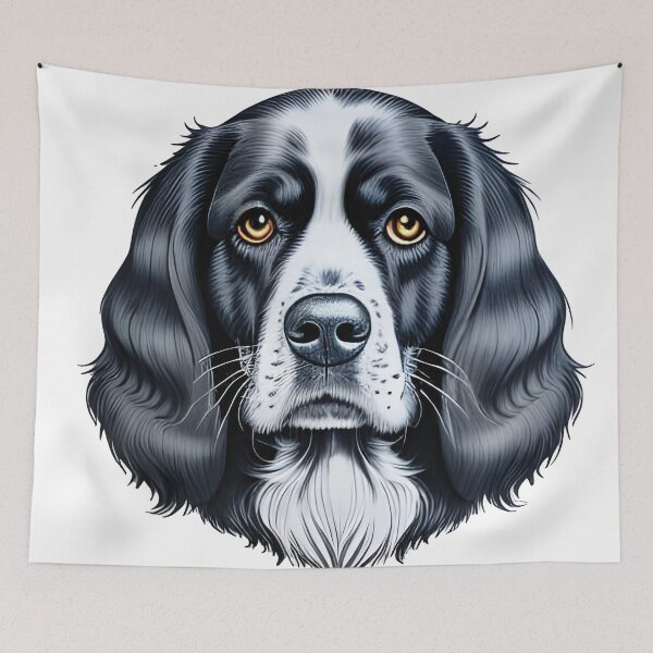 Item preview, spaniel designed and sold by Random Designs.