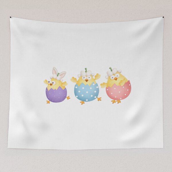 Item preview, Cute Easter chick bringing springtime cheer designed and sold by GusiaTreasures.