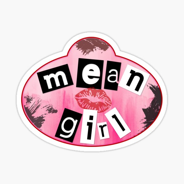 Item preview, Mean Girl - Nametag Inspired Artwork designed and sold by The Cast Closet.