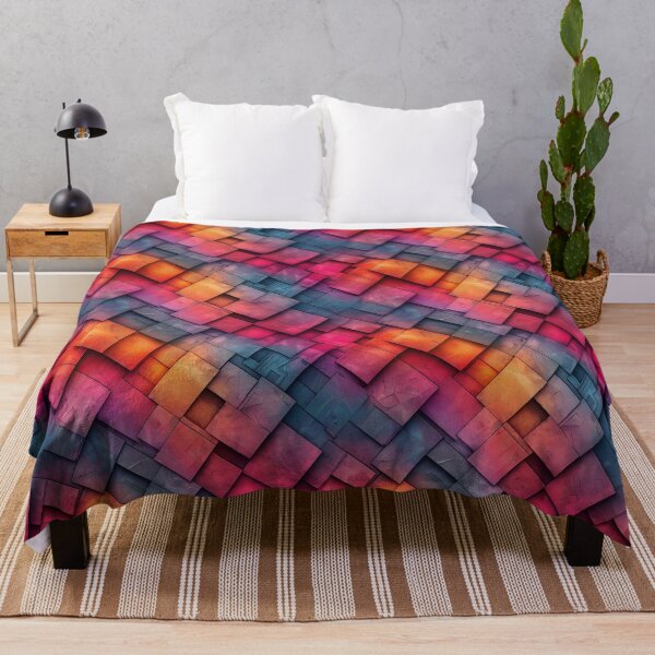 Item preview, Colorful Vibrant Abstract Pixel Art Pattern designed and sold by NTGUILTY.