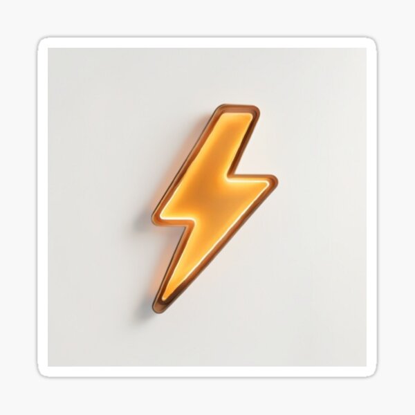 Item preview, Simple Lightning Bolt designed and sold by allthethings4me.