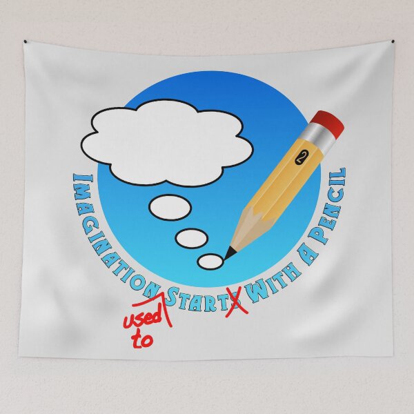 Item preview, What will be the future of pencils? designed and sold by onboarddesigns.