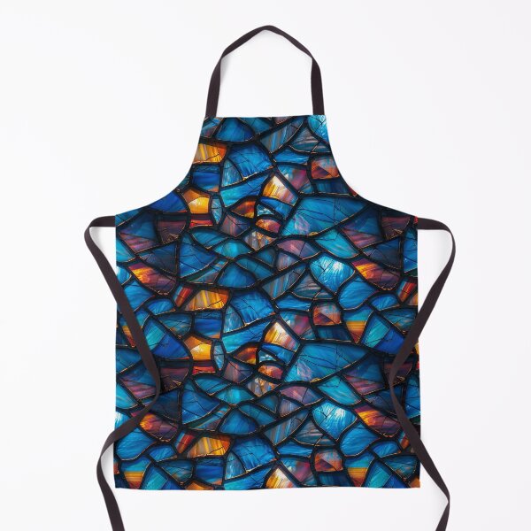 Item preview, Blue Stained Glass Mosaic Art designed and sold by NTGUILTY.