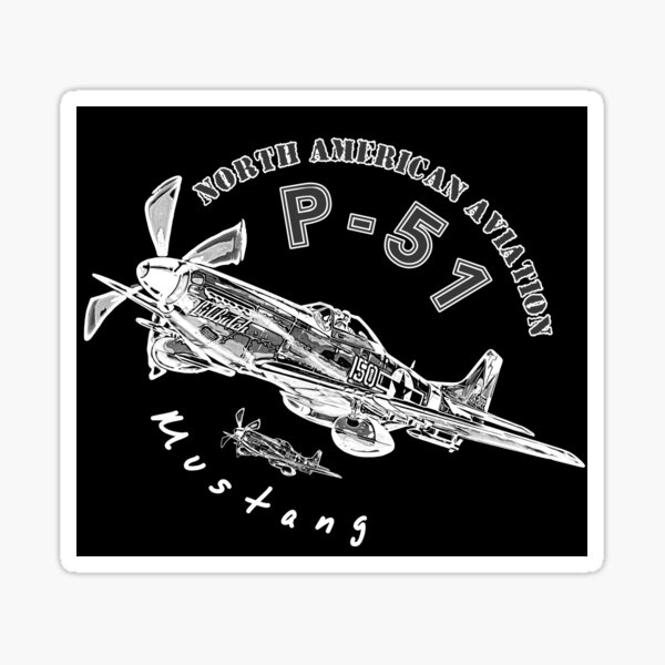 Item preview, P-51 Mustang Warbird – Aviation Enthusiast Gift designed and sold by Aerolovers.