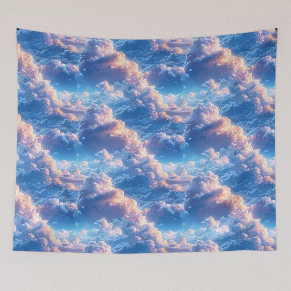Item preview, Colorful Dreamy Sky: Fluffy Cloud Paradise designed and sold by NTGUILTY.