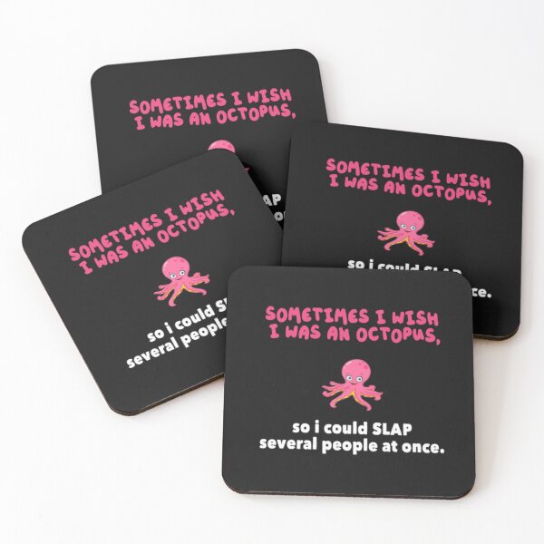 Item preview, Cheeky Octopus Slap Art: Multi-Tasking Mayhem for Sassy Souls | Quirky Marine Humor Design designed and sold by Black_Art.