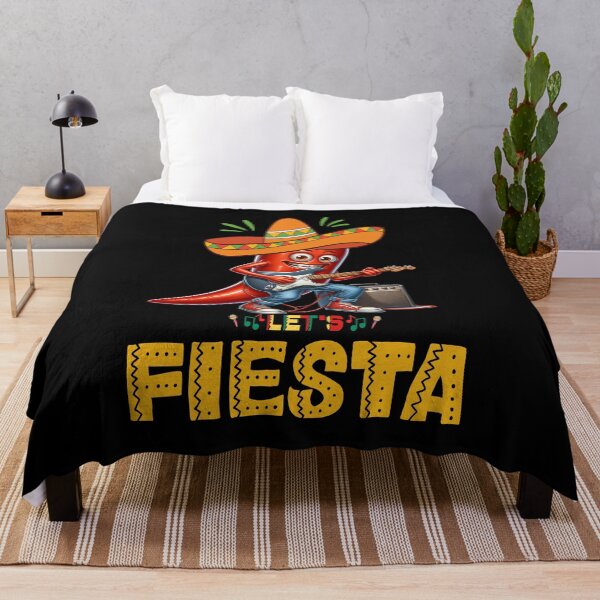 Item preview, Let's Fiesta Mexico Fiesta Taco Guitar Cactus Cinco De Mayo designed and sold by MizoX7.