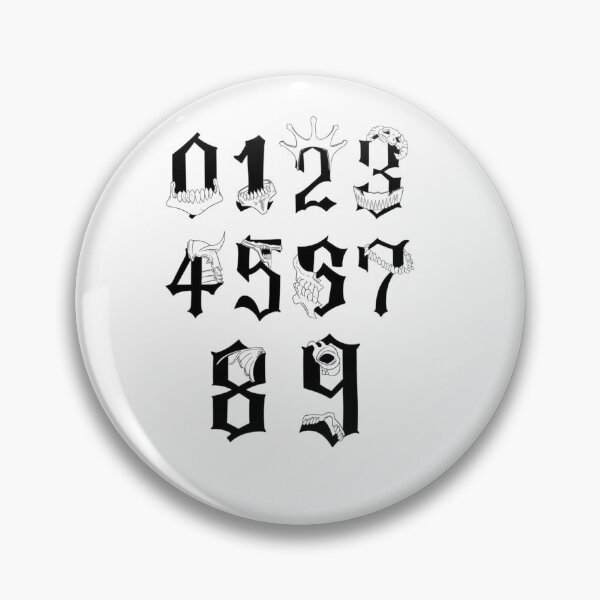 Item preview, Numbers designed and sold by Trend-Hub.