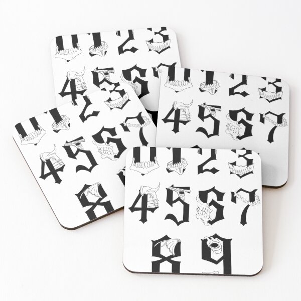 Item preview, Numbers designed and sold by Trend-Hub.