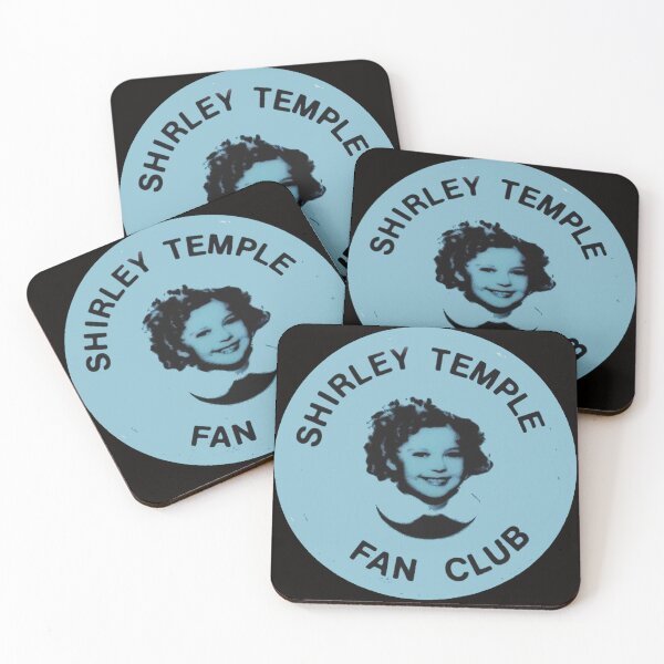 Item preview, Vintage cool logo Shirley Temple Fan Club badge designed and sold by Kludoman.
