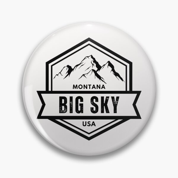 Item preview, Big Sky - Montana - United States  designed and sold by GoodOldVintage.